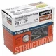 Simpson Strong-Tie Connector Screw 1-1/2" L 10 Ga Galvanized