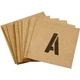 Hy-Ko ST-1 Number and Letter Stencil, Stencil, 6-Pieces