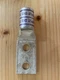 YAV28L2TC38FX New Burndy 4/0 Flex, 3/8" Stud,1" Stud Hole Spacing, Short Barrel