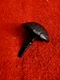 Acorn Clavos Collection 1-1/8 Inch Dia. Round Decorative Stud, Black Iron CL4BP