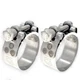 CHUN YUNG DA TT Heavy Duty Hose Clamps, 304 Stainless Steel TBolt Clamp, Adju...