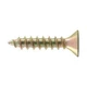 Deltana SCWS1010 Nickel 1" #10 Steel Wood Screw
