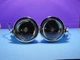(2) Vintage Motorcycle Fog Lights Spotlights Driving Lights. BSA Harley Triumph