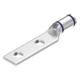 Burndy YAV28L2TC38FX, 4/0 AWG, 3/8" Stud, Copper, 2-Hole, Compression Lug, 1 pc