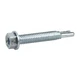 Powerpro Metal Screws,Self-Drilling,Hex Washer Head,#12-24x1-1/2 In.,60-Ct. - 11