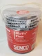 SENCO 06A162P DURASPIN #6 X 1-5/8" DRYWALL TO WOOD COLLATED SCREWS 1,000 PER BOX