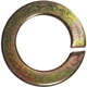 (50)-Hillman 1/2" Grade 8 Alloy Yellow Dichromate Steel Split Lock Washer 300315