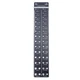 MOCW 28 Size Nut and Bolt Identification Tool Ruler, Nut and Bolt Thread Chec...