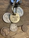 1962 VW bug Beetle Volkswagen Key Fob &lsquo;62