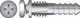 Hillman 41820 Durable Zinc Plastic Anchor with Screw 4-6-8 x 7/8 in. (Pack of 5)