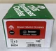 1 BX-Hillman 80234 Sheet Metal Screws 12x3&rdquo;-Flat Head-Philips-QTY 100 / #S182
