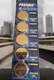 * PGSONIC * - Lithium CR2450 3V Batteries ( 5-Pack ) Best Before 12/2029