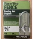 Hillman Poultry Fence Staples Electro Galvanized 3/4" 1lb Pack 461296 Hardware
