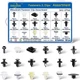 OAUTOO 180pcs for Mitsubishi Body Interior and Exterior Retainer Fastener Cli...