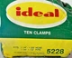 IDEAL 10 Tridon Hose/Pipe Clamps 5228/1-1/4 - 1-5/48" Hose - 1 1/4"-1 1/2" Pipe