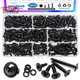Mxuteuk 230PCS #8 Self Tapping Screws,410 Stainless Steel Self Tapping Screws fo