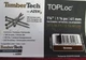 TIMBERTECH AZEK TOPLOC Stainless FASTENERS 100 BROWN 1 5/8" DECK FACSIA DRIVER B