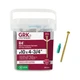 GRK Fasteners R4&trade; #10 x 4-3/4 Inch, Multi-Purpose Framing Screws, 230 PCS, Rust