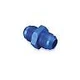 BIG END PERFORMANCE 12615 Male Flare Union -6 AN Blue
