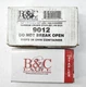 B&C Galvanized Narrow Crown Finishing Staples 5M Box 1/4" Crown x 1/2" Leg