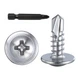 zcfochi Screws（300pcs）#8&times;1/2&rdquo; for Sheet Metal Self-Tapping Screws 410 Stainless
