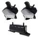 ENA Front Engine and Trans Mount Set Compatible with Chevy GMC Cadillac 2007-...