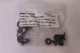 (25-Pk) Penn Elcom M6 Rack Screw Castor & Washer Pack Black 12mm / 1/2" 