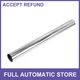 Straight Exhaust Pipe Tube 70mm/2.75" OD 1016mm/40" Length  Stainless Steel