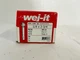 New 100 Pcs Wej-it Anchors 1/4" x 2-3/4" Zinc Plated Steel Midwest Fastener