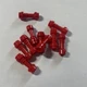 10 x LEGO &reg; star wars laser sword handle lightsaber hilt red 64567 new