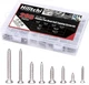 Hilitchi 285-Piece Stainless Steel Phillips Flat Head Self Tapping Screw Assortm
