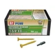 GRIP RITE  Screw, 1 5/8&rdquo;,Deck #8 coarse &ndash; Lot of 1 Each