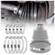 10PCS CV Boot Clamp Tool Kit Stainless Steel,Adjustable CV Axle Boot Clamp Ki...