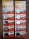 PGSONIC CR2032 3V Lithium Coin Battery, 10 Pack. New