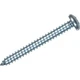 Hillman #10 x 1-1/4 In. Phillips Pan Head Zinc Sheet Metal Screw (8-Count) 5481