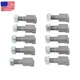 Fit For 2-7/8"Lx3/4"W  Size sc-25-h Stump Grinder Teeth  with Lock Nut - 10 PACK