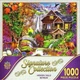 MasterPieces jigsaw puzzle;  Hidden Falls Retreat by P. D. Moreno;  1000 pcs