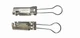 Belden Sachs SC02MFA-SS (Qty 2) Messenger Drop Clamp