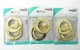 National Hardware Pole Socket Set 6 Pack Brass Finish W105 N191-551 Up to 1-3/8"