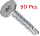 1020KWTF Steel Self-Drilling Screw Zinc Plated Finish Wafer Head Star Drive New
