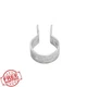 Galvanized Steel Chain Link Brace Band Fence Hardware 3" 2-3/8" Post