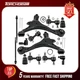 Front Control Arms Ball Joints Tie Rods End Links Set for 2001-2005 Honda Civic