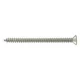Deltana SCWS925U15  2.5 in. Wood Screw No. 9, Satin Nickel - Steel