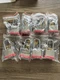 Lion Locks 8pack Keyed-Alike Padlocks w/ 2&rdquo; Long Shackle, /aw