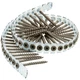 Senco 08D Series 08D200W Deck Screw, Brown, Flat Head, #2 Drive, Steel, Weathere