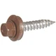 The Hillman Group 47736 10-Inch x 1-1/2-Inch Brown Painted Head Self Piercing