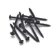 Highpoint 8 x 3  Round Washer Head Woodworking Screws Black Oxide 100 pc