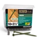 Deck Plus 48408 Green Star Drive Flat Head Exterior Deck Screw #10 x 3-1/2 L in.