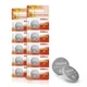PGSONIC CR2032 3V Lithium Battery (10pcs), Compatible with AirTag, Key 10 PCS 