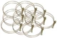 Steelex D4348 Wire Hose Clamp, 2-1/2-Inch, 10-Pack